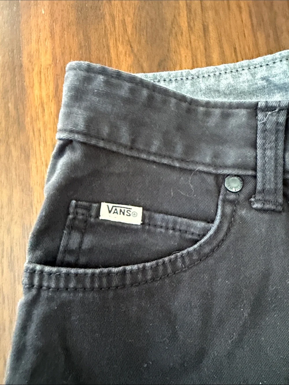 Vans Boys Black Classic Skate Shorts